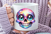 Kawaii Iridescent Halloween Clipart, an Illustration by Pixels.Craft (Thumbnail 7 of 7)
