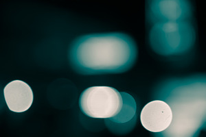 Defocused bokeh in city light lifestyle at night featuring abstract