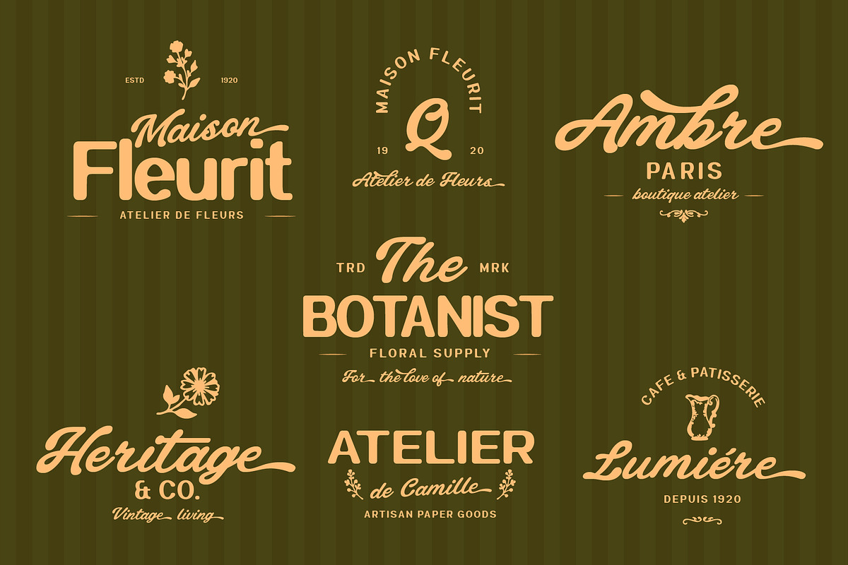 Nabellin – Playful Vintage Font Duo, a Handwritten Font by Nollev (Photo 4 of 13)