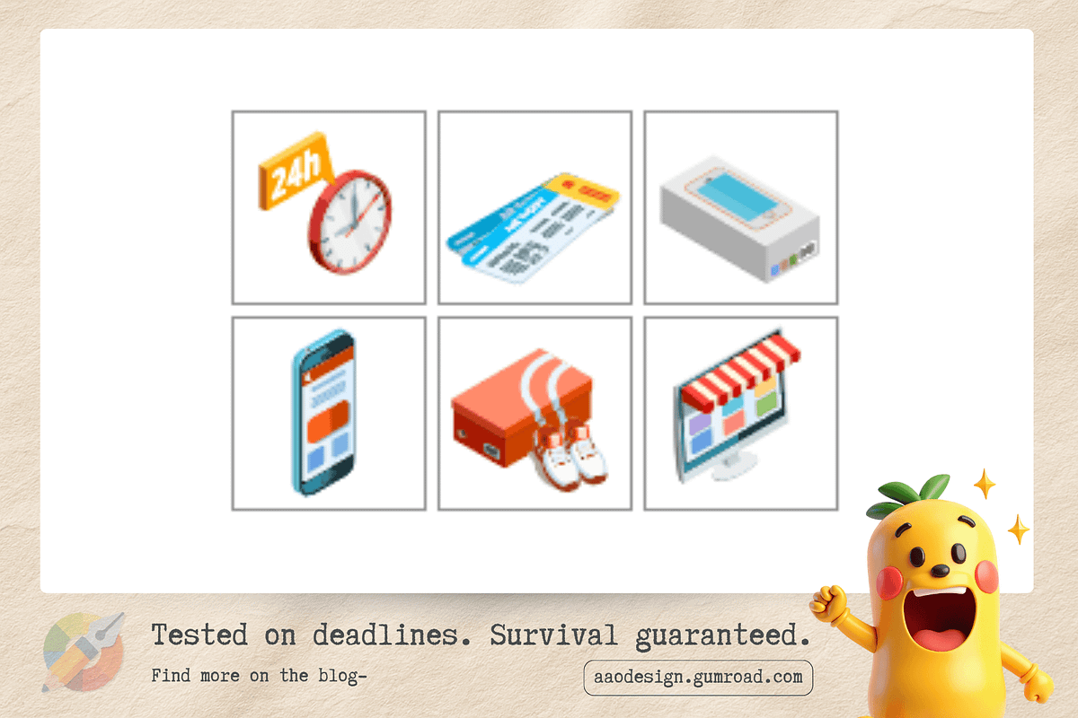Online Shopping and Customer Service, an Object Illustration by a.weirdo.anlien (Photo 2 of 3)