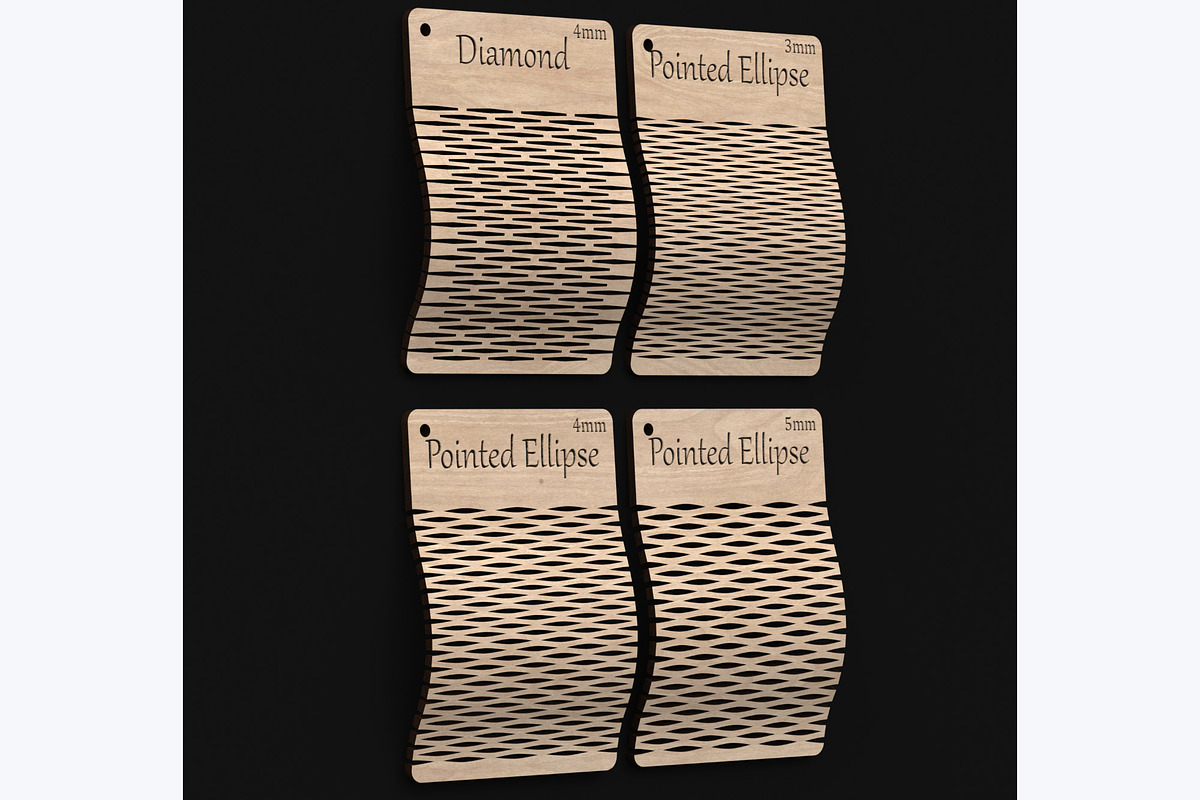 Flexible Living Hinges Laser Files, an Object Graphic by ThemeXDigital (Photo 8 of 9)
