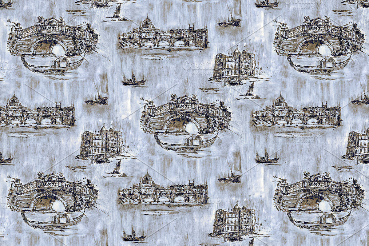 Foggy Fleet pattern, a Pattern Graphic by YvY (Photo 2 of 4)