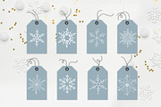 Christmas Snowflake Dingbats, a Symbol Font by Happy Letters (Thumbnail 4 of 5)