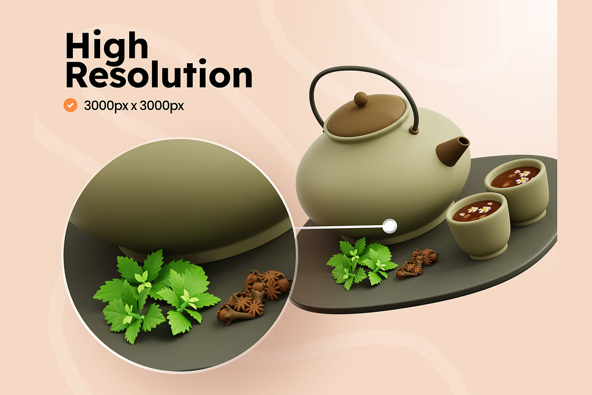 Beauty Spa 3D Icons, an Object 3D Model by Rakata Studio (Photo 3 of 7)