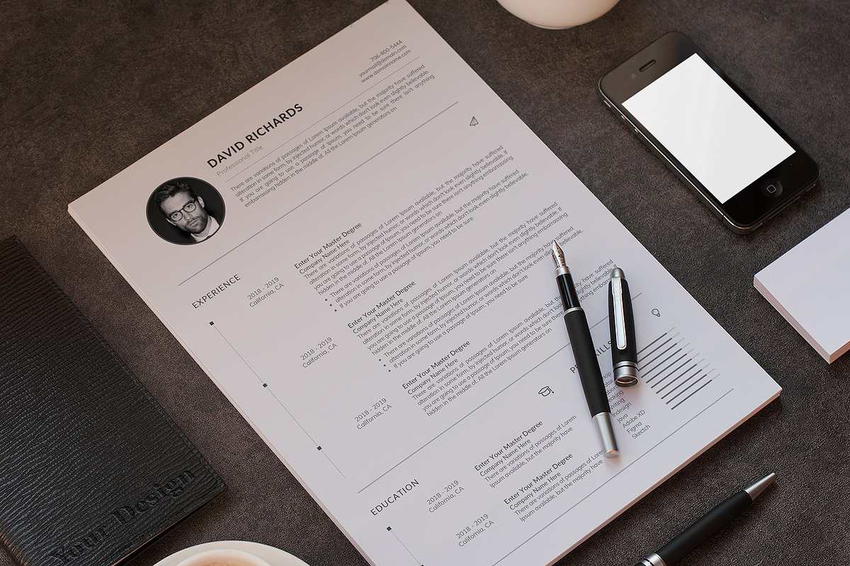 Resume, a Resume Template by paulresume (Photo 3 of 3)