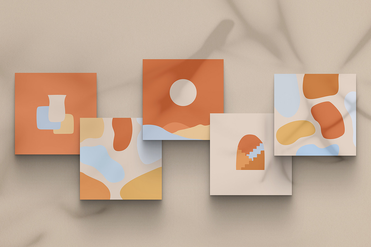 Shapes and Landscapes Collection, a Texture Illustration by Aiden Walker (Photo 9 of 9)