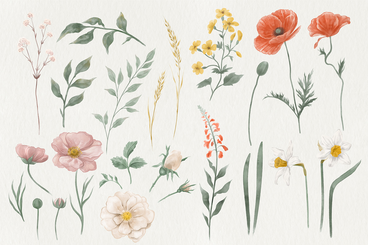 Floral Tales Wedding cards & clipart, an Invitation Template by Garden in frame (Photo 7 of 10)