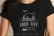 Lake Life is the Best Life SVG, an Object Graphic by Applied Arts (Thumbnail 2 of 6)