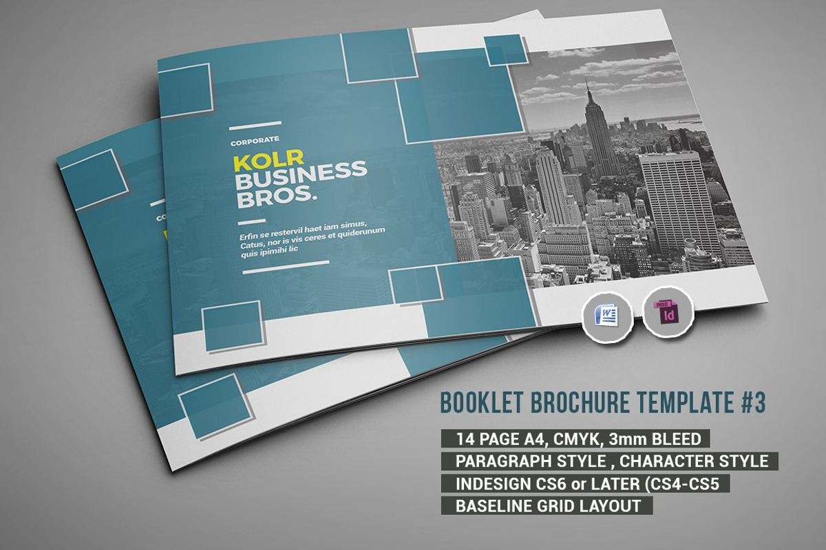 Booklet Brochure Template #3, a Brochure Template by spidergraph (Photo 1 of 7)