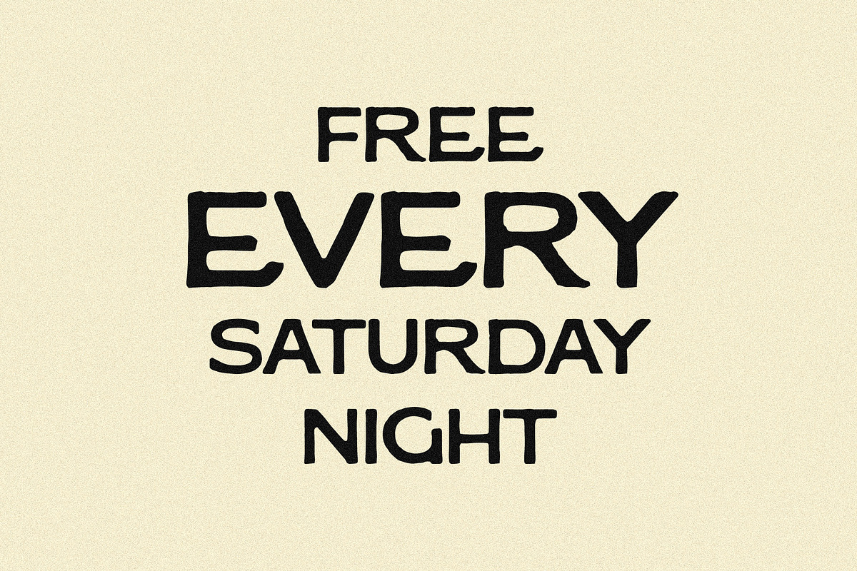 Barrera Typeface, a Handwritten Font by Taylor Penton (Photo 3 of 6)