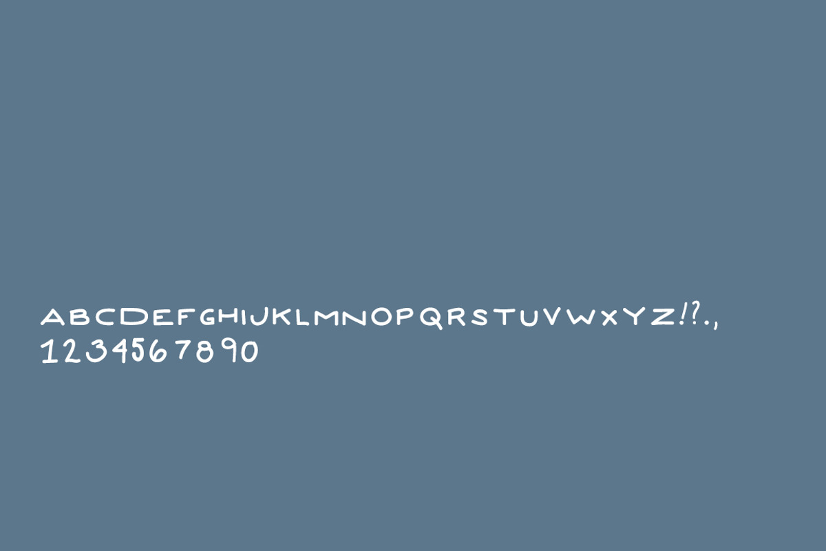 Grow Up - Hand Lettered Font preview 3