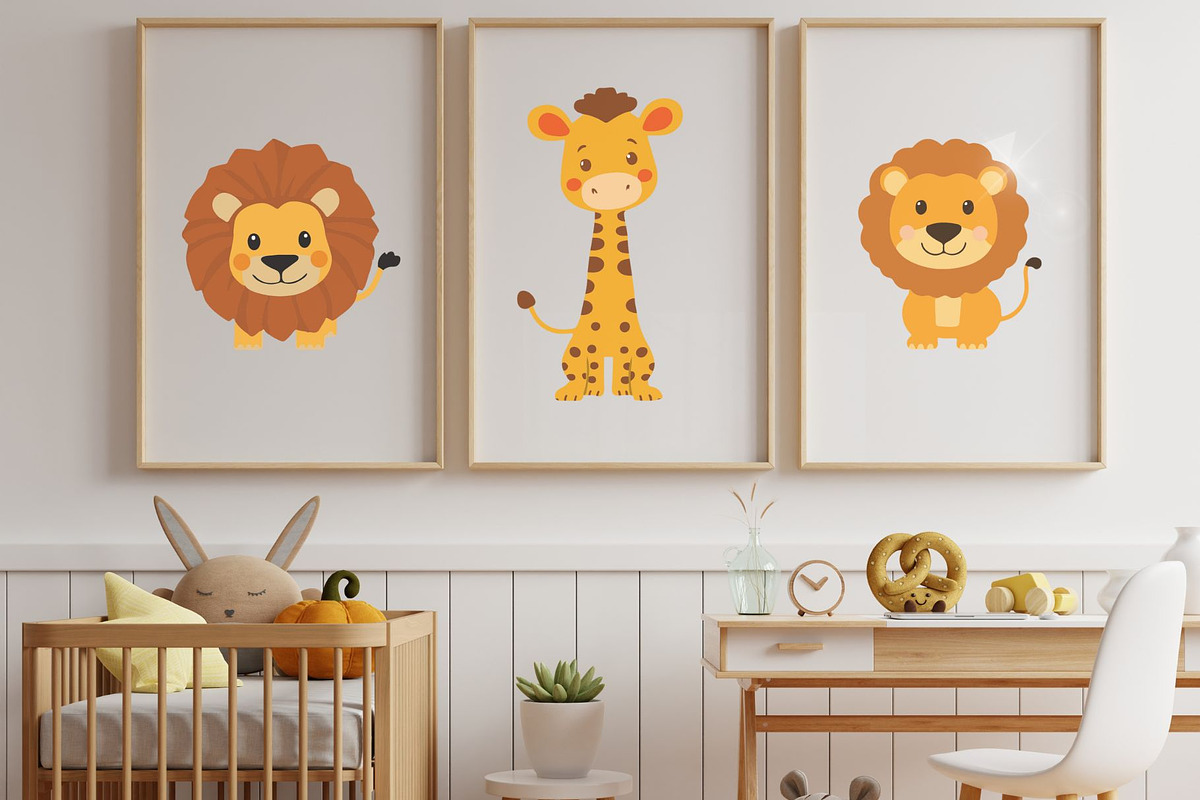 Safari Animals SVG Bundle, an Object Graphic by Createble (Photo 3 of 10)