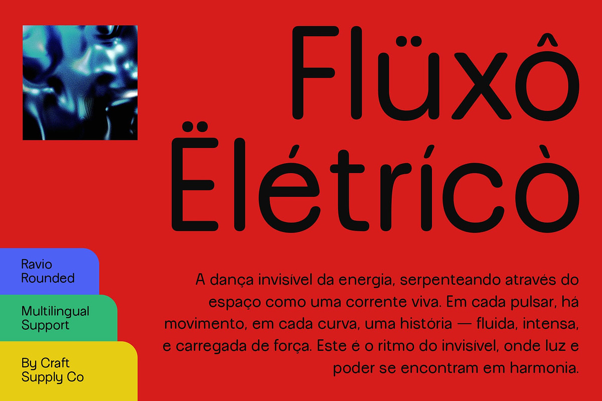 Ravio Rounded, a Sans Serif Font by Craft Supply Co. (Photo 5 of 8)