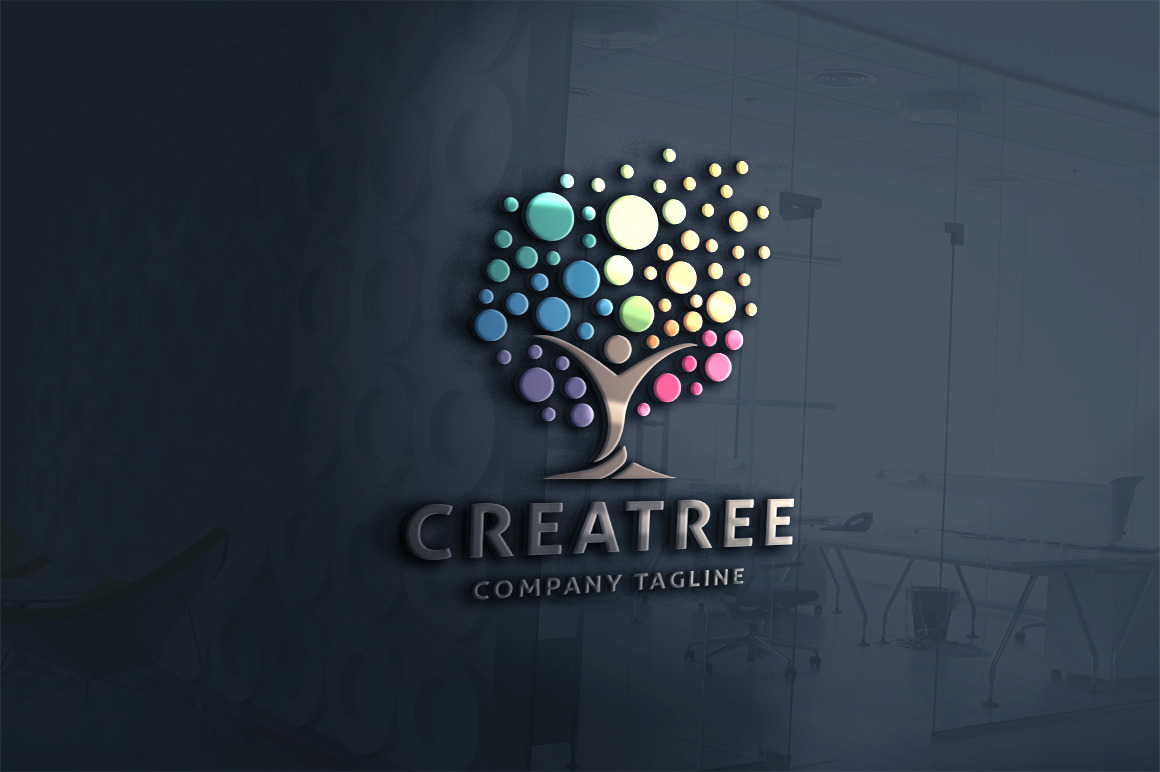 Creative Tree Logo, a Branding & Logo Template by Design_Planet