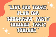 Light Party, a Serif Font by HATFSTUDIO (Thumbnail 6 of 7)