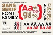 Superantia - Sans serif font family, a Sans Serif Font by Artistic & Unique (Thumbnail 6 of 15)