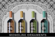 Monoline Ornaments, a Pattern Graphic by Crystal Line (Thumbnail 9 of 9)