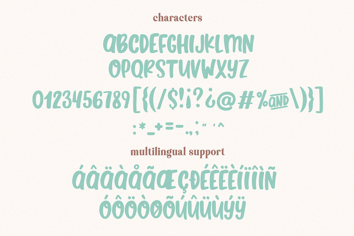 Wild Heart Font for Crafters, a Script Font by BarcelonaShop (Photo 11 of 11)
