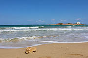 Tropical Beach & Island with Church, a Nature Photo by cassini_photography (Thumbnail 1 of 2)