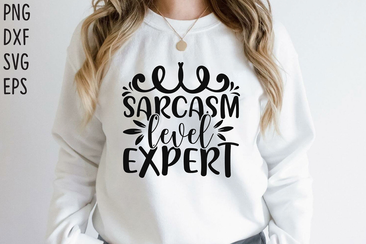 Sarcasm Svg Design Bundle, an Illustration by Libby Wishes (Photo 8 of 20)