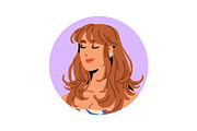 Diverse young women avatars set, a Person Illustration by PaperTrident (Thumbnail 15 of 15)