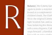 Cabrito Flare, a Sans Serif Font by insigne (Thumbnail 5 of 6)