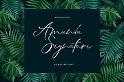 Amanda Signature Handwritten Font, a Script Font by UICreative (Thumbnail 1 of 5)