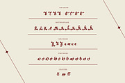 Galiuh Script, a Script Font by eknojistudio (Thumbnail 5 of 6)