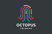 Colorful Octopus Logo, a Branding & Logo Template by Buqancreative (Thumbnail 2 of 4)