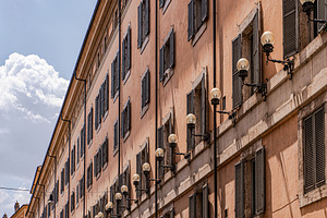 Architecture of medieval historical part of Rome, Italian capita, an Architecture Photo by Anna Bogush