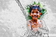 Watercolor Sketch Photoshop Action, an Action Add-On by Grishka89 (Thumbnail 3 of 9)