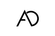Modern AD Monogram Logo, a Branding & Logo Template by Salman Shop (Thumbnail 3 of 4)