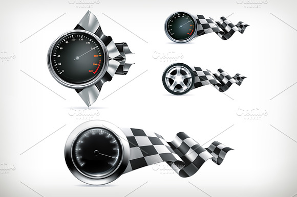 Racing Vector Emblems