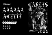 MONTENG MODERN BLACKLETTER, a Blackletter Font by dansdesign (Thumbnail 6 of 9)