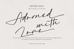 Romento Modern Signature