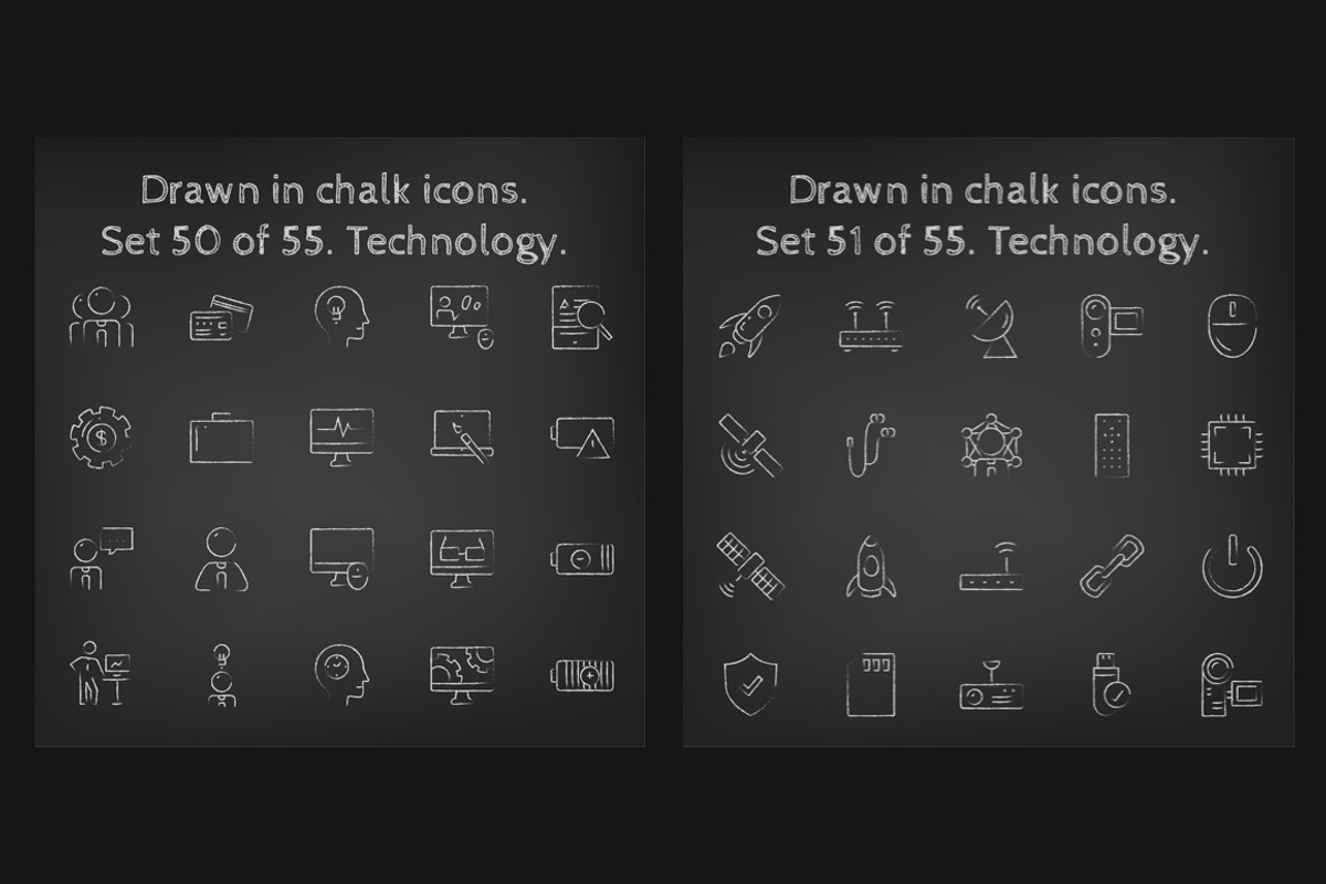 1100 Chalkboard vector icons pack, an Outline Icon by Visual Generation (Photo 25 of 31)