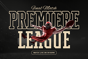 Varsity Modern - Sport Baseball Font, a Slab Serif Font by Hamz Studio (Thumbnail 12 of 12)