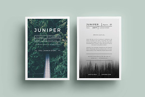 J U N I P E R  Flyer Template