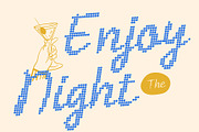 CS Ricotta Disco, a Script Font by Craft Supply Co. (Thumbnail 2 of 8)