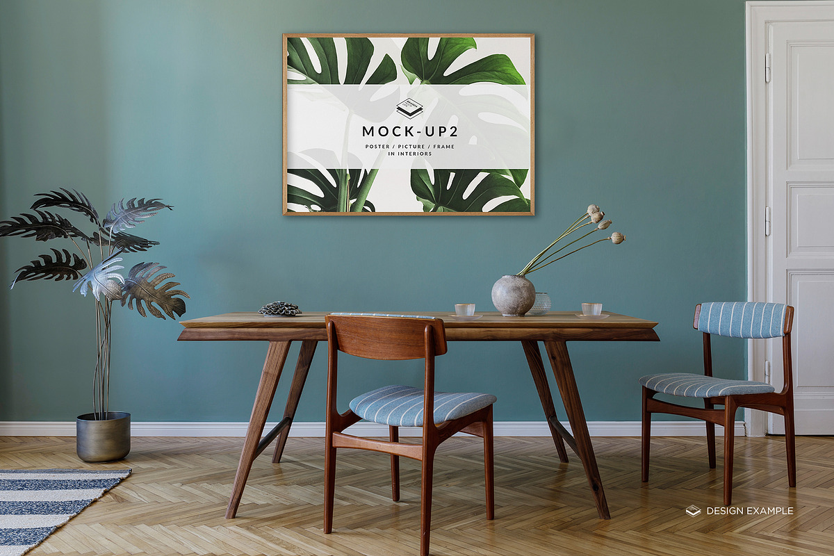 Landscape Frame on Scenes 2 Mock-up, a Print Template by Branda Keeps (Photo 8 of 30)