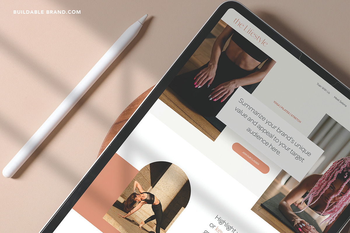The Lifestyle – Squarespace Website, a Squarespace Template by Buildable Brand (Photo 4 of 4)