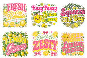 Summer Lemon Sublimation Quotes, a Seasonal Illustration by Dream Creation (Thumbnail 4 of 12)