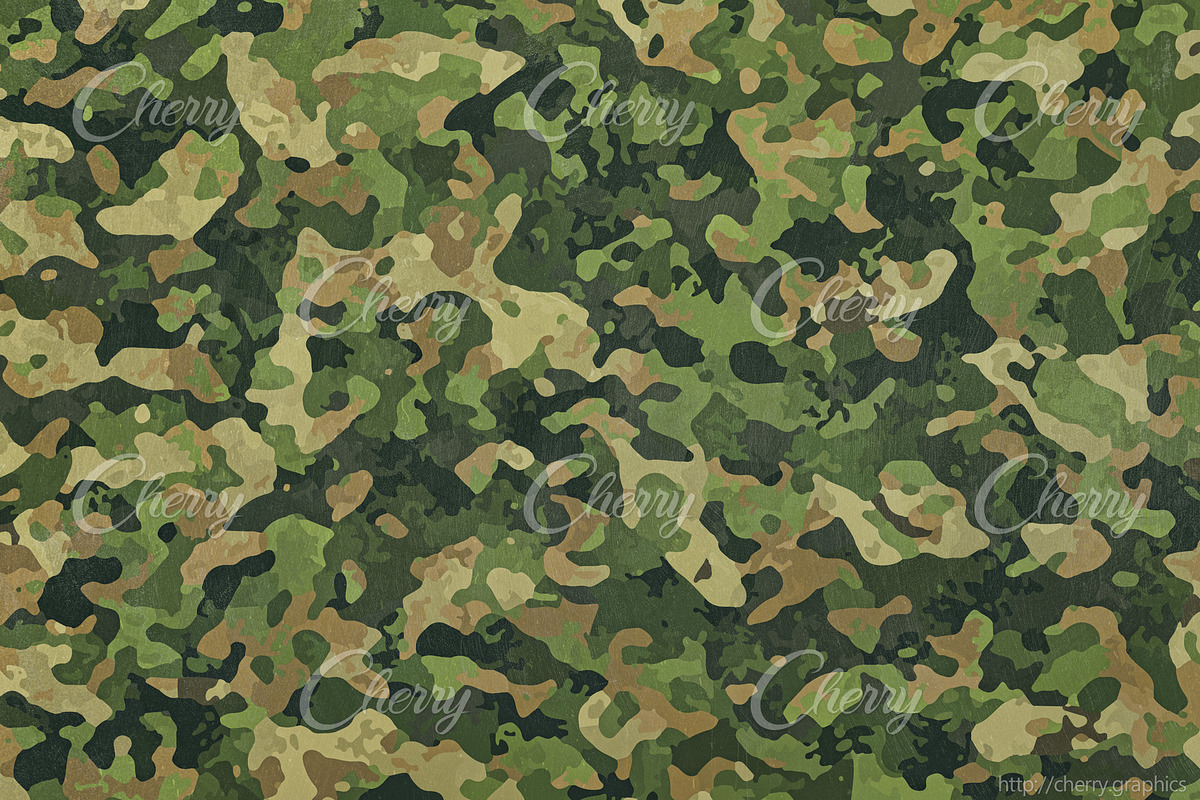 Green military camouflage, a Background Graphic by PSDgraphics