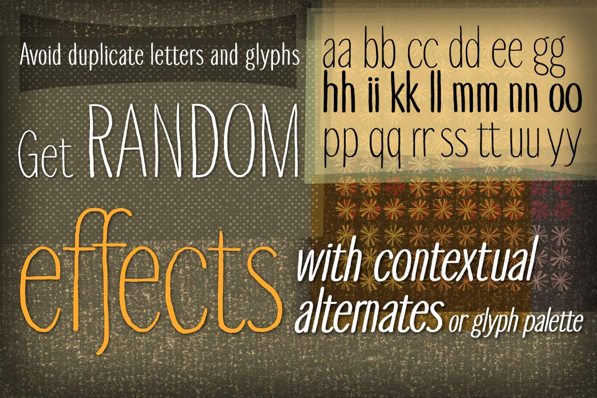 Touch Tone - Collection, a Sans Serif Font by Jeff Kahn (Photo 2 of 5)