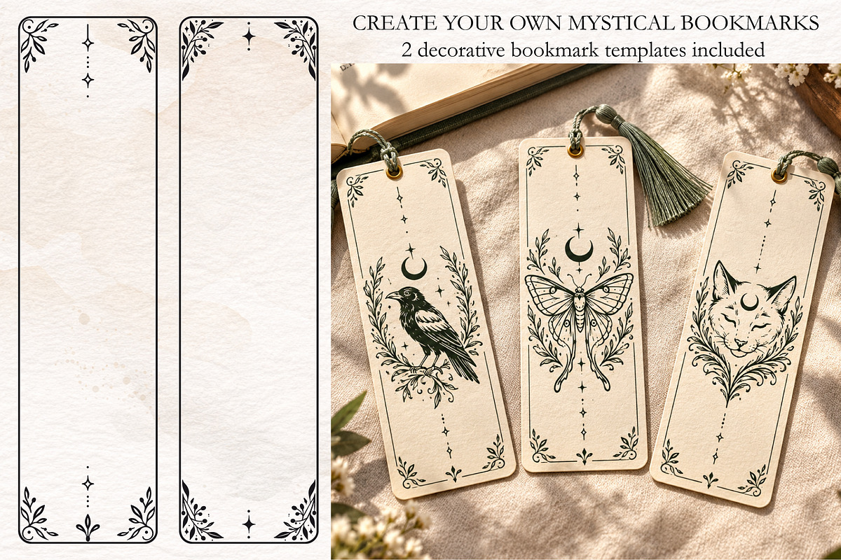 Mystic Animals & Celestial Bundle, an Animal Illustration by Christine Krahl (Photo 4 of 17)