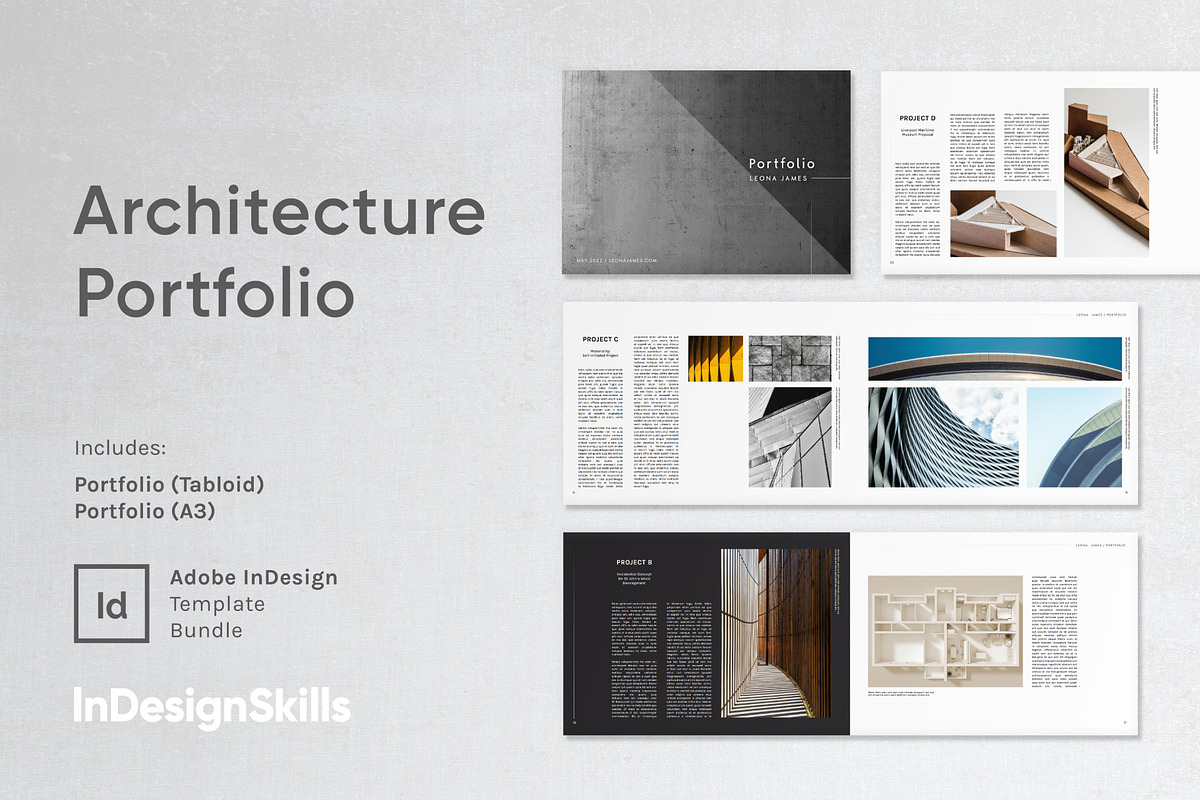 Architecture Portfolio, a Presentation Template by InDesignSkills (Photo 2 of 19)