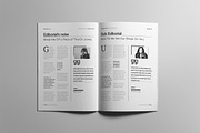 The Best Magazine Layout Design, a Magazine Template by Swayang (Thumbnail 4 of 22)