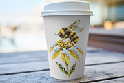 Winter Bees Garden Clipart, an Animal Illustration by Markicha Art (Thumbnail 5 of 6)