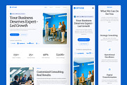 Business Consulting Website, an UI Kit Template by peterdraw (Thumbnail 7 of 7)