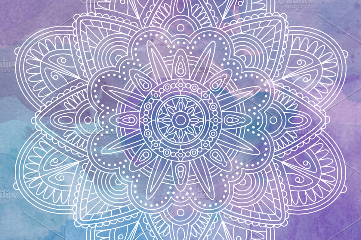 Watercolor Photoshop Brushes, a Brush Add-On by Little Bean (Photo 4 of 6)